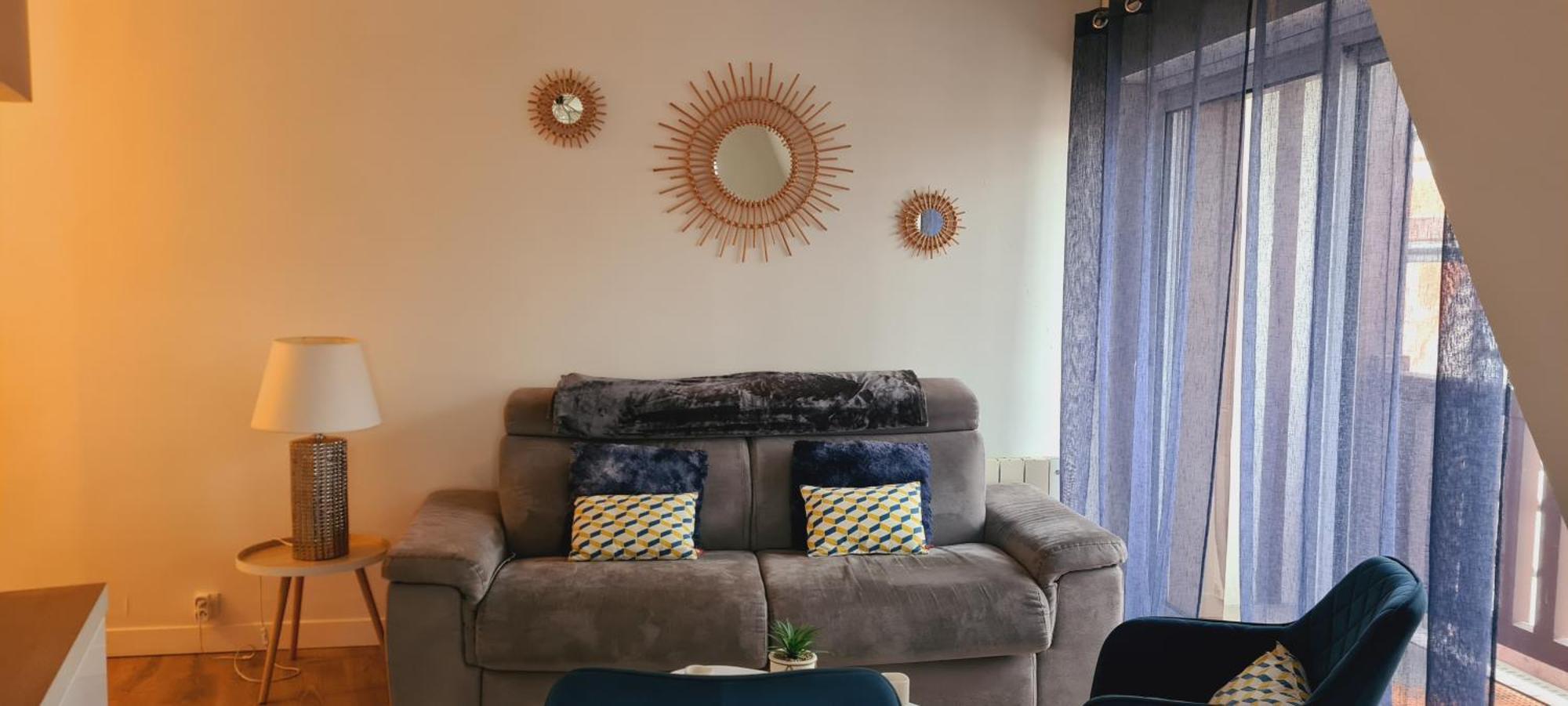 Duplex Au Coeur De Deauville Avec Vue Imprenable Et Parking Prive Екстер'єр фото